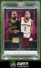 Kyrie Irving LeBron James Patch Jersey 2024-25 Panini Silhouette Duo #DUO-CLE