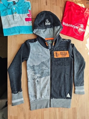 3 Teile Oberbekleidung für Jungen, Größe 140/146, 1 Vingino Jacke, 2 T-Shirt