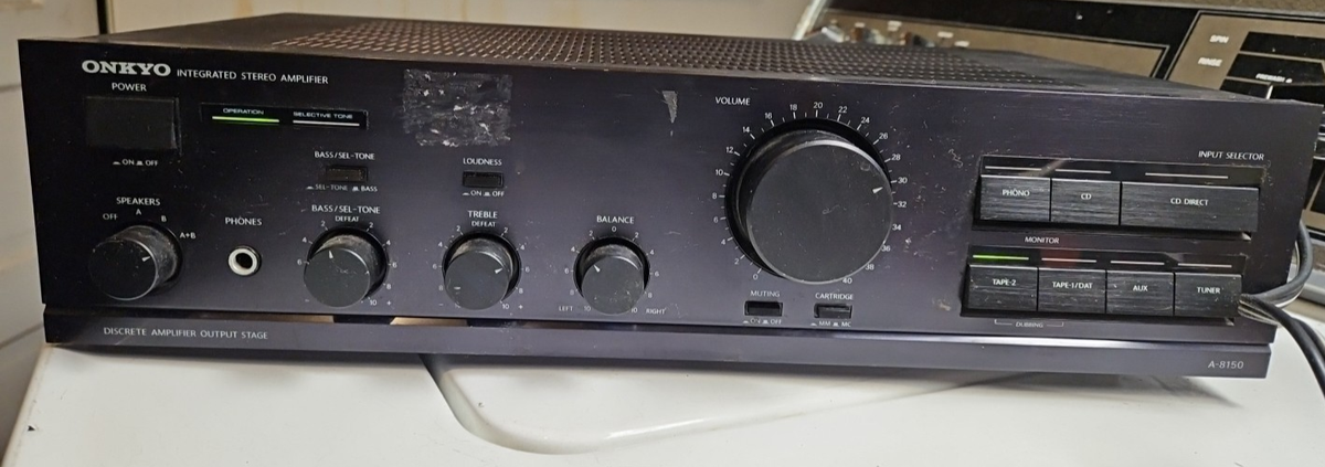 美品】ONKYO Integra A-815GTR 動作品 音出し確認済 整備済 程度良