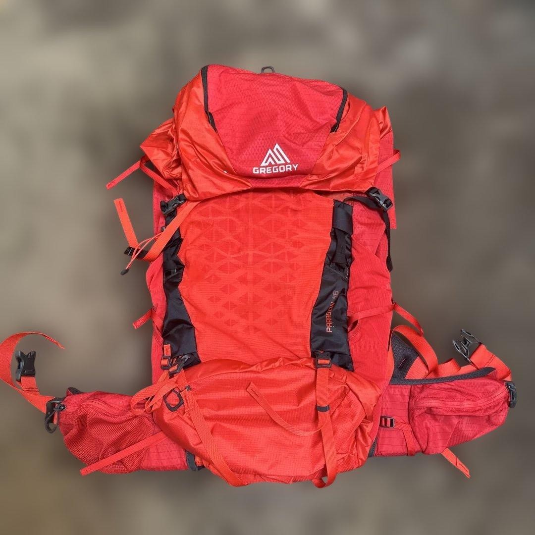 最終価格　Gregory パラゴン48 MD/LG Gregory Paragon 48 Mountaineering 48L Md/Lrg Red Limited Edition