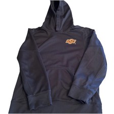 Nike Boys Therma Fit OSU Cowboys Size L Black Embroidered
