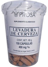 Levadura De Cerveza 150 Capsulas 100 Natural
