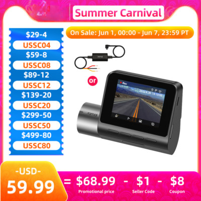 Recorder Car DVR Front Cam Night Vision Dash Cam Pro Built-in GPS Wifi Rear Cam