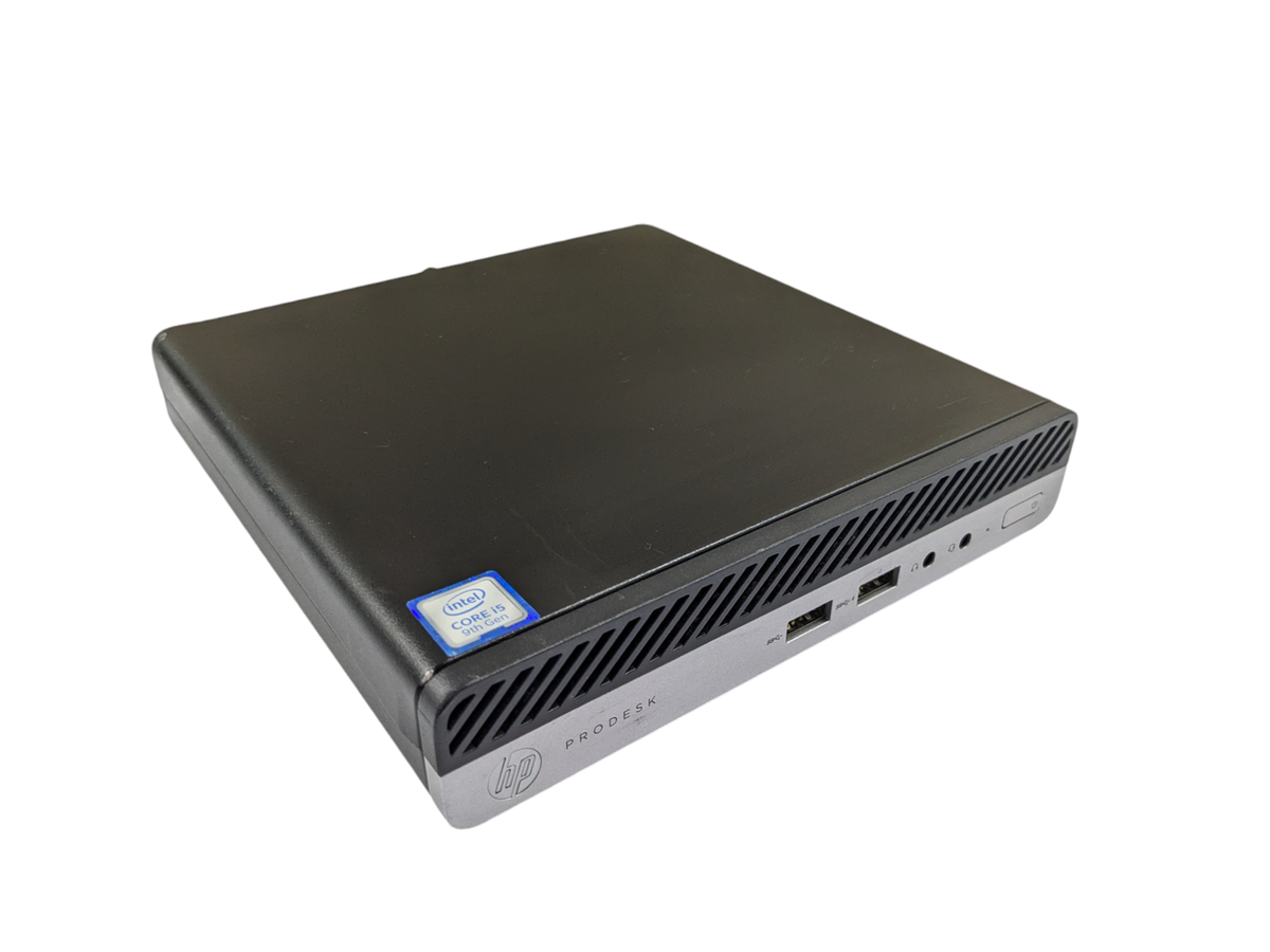 HP ProDesk 400 G5 Desktop Mini PC i5 9th Gen 16GB RAM 256GB