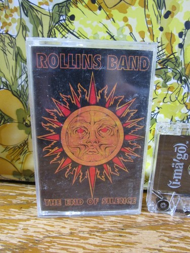 Rollins Band The End Of Silence Cassette Tape Vintage 1992 Imago Recording Group - Picture 2 of 8