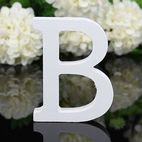 26 Freestanding Alphabet A Z Wood Wooden Letter Hanging Wedding Home Party Dec 、 - Picture 12 of 38