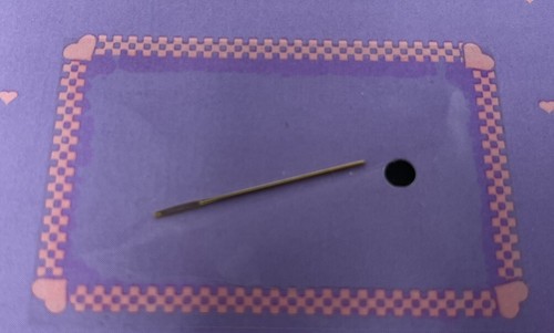 Colectible#26 Tapestry Needle 24KGoldPlated Vintage A Gift Of Gold Just For You