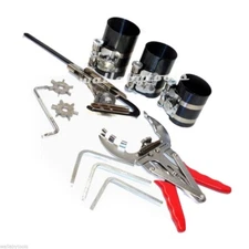 Piston Ring Service Tool Set Auto Engine Motor Cleaning Ring Expander Compressor