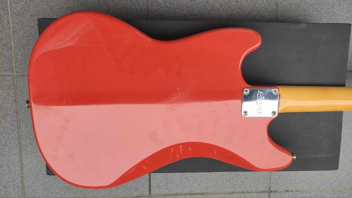 Fender Kurt Cobain Signature Mustang Fiesta Red 2012 | eBay