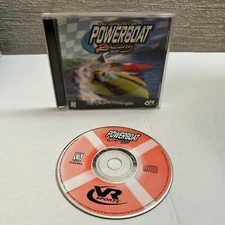 VR Sports Powerboat Racing (PC, 1998) CIB WORKS Vintage EUC