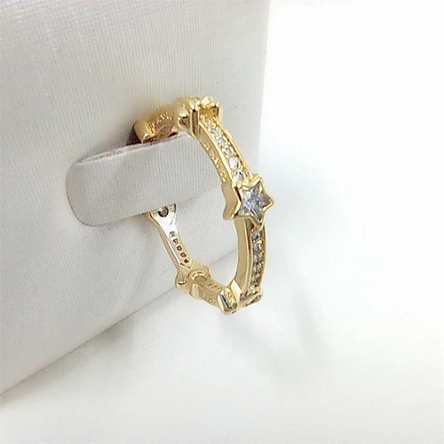 Pandora Mickey Mouse & Mouse Gold Ring Sparkling Eternity