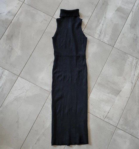 zara sleeveless turtleneck dress
