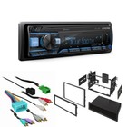 Alpine UTE73BT In Dash CD Player Car Stereo Kit for 2003 2006 Honda Element