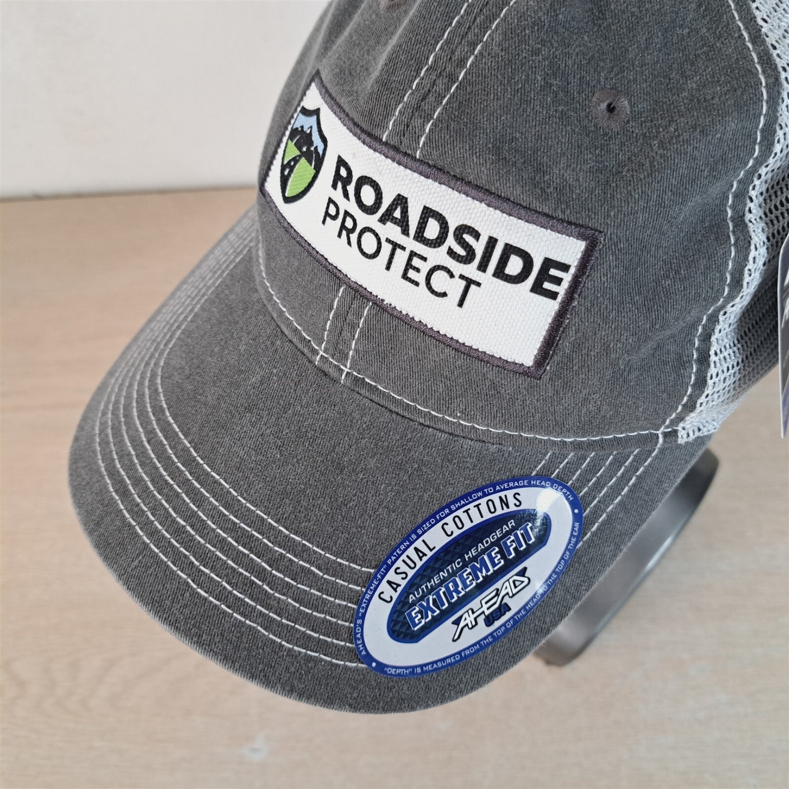 ROADSIDE PROTECT ADJUSTABLE STRAPBACK TRUCKER/MES… - image 9
