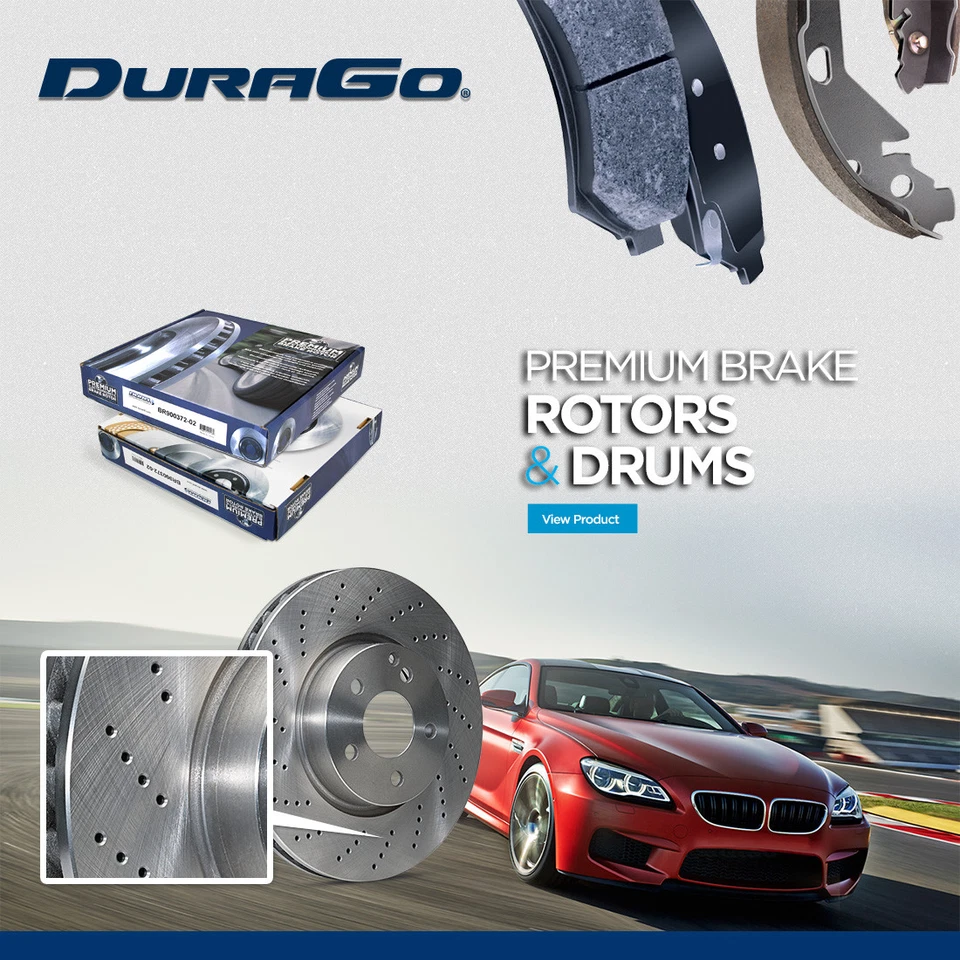 Tambor de freno trasero 2 piezas para Dodge Dakota 2005 2006 2007 2008 2009 2010 Foto 3 de 4