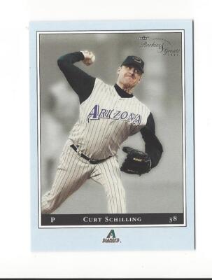 2003 Fleer Rookies and Greats Blue #54 Curt Schilling D-Backs /250 