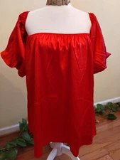 San Joy Red Dress For Women -Size M