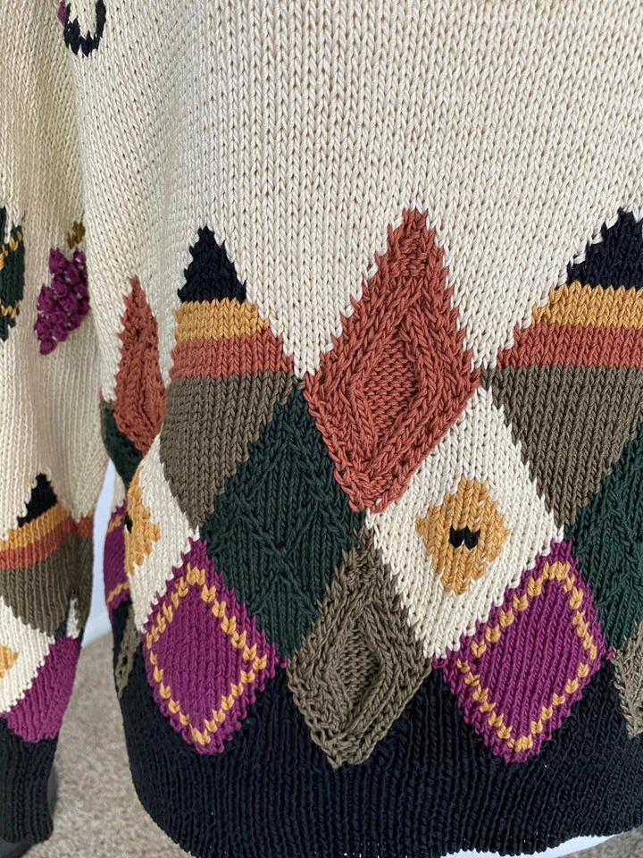 Suéter tejido Berek by Marta D 1989 de colección Foto 3 de 4