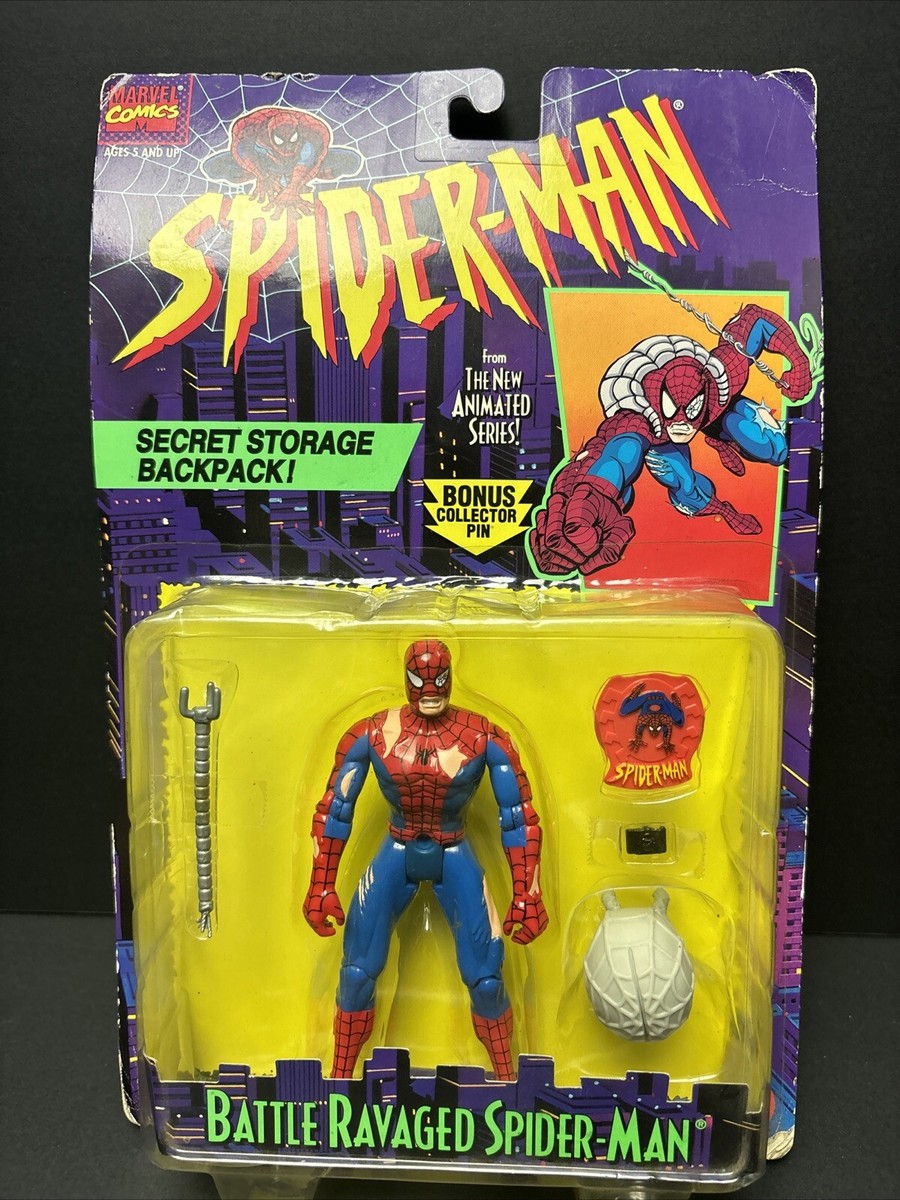 トイビズ スパイダーマンTOYBIZ BATTLE RAVAGED フィギュア 1585: Spider-Man – Battle Ravaged | The Figure In Question