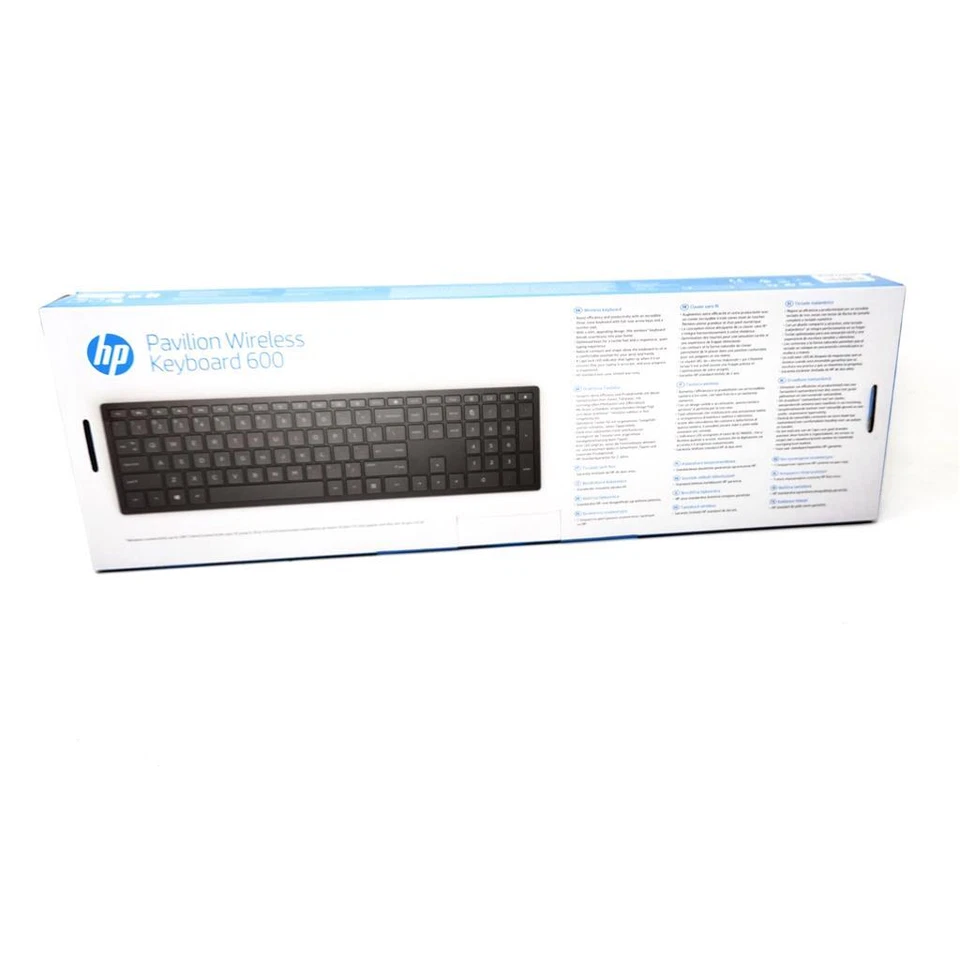 HP Pavilion 600 Wireless Keyboard QWERTY English Layout 4CE98AA - Image 4 of 4