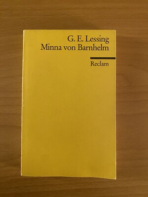 Minna von Barnhelm von Gotthold Ephraim Lessing (Taschenbuch)