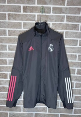 Adidas Real Madrid 2020/21 Pre Match Game football Jacket Soccer