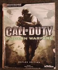 3 Call of Duty Strategy Guides by Bradygames : Modern Warfare Reflex Black OPs
