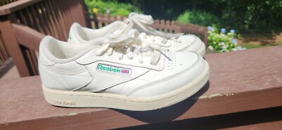 Size 4.5 - Reebok Club C Double Low White Womens 1985 retro cool Size 4.5 