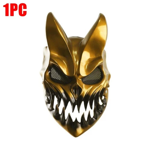 Halloween Slaughter To Prevail Mask Deathmetal Darkness Demolisher Shikol Props - Picture 16 of 19