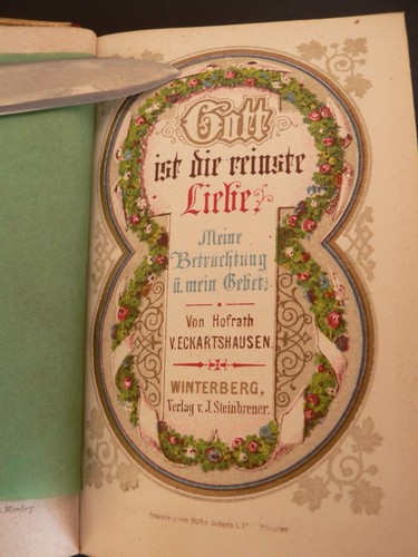 Libro di preghiere "Gott ist die reinste Liebe" - Winterberg, Steinbrener (1875) - Foto 20 di 24