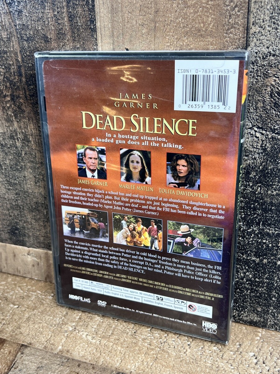 Dead Silence (2005) DVD James Garner Brand New & Sealed