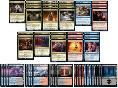 mtg red blue black commander deck Amazon.com: Blue Red Storm Commander Deck - Custom Built - Elite - MTG -  EDH main image 0