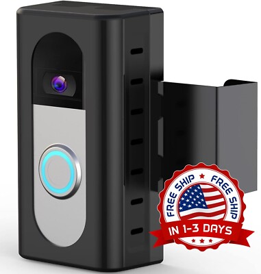 Soporte De Timbre Con Vídeo Antirrobo Compatible Con La Mayoría De Los Timbres..