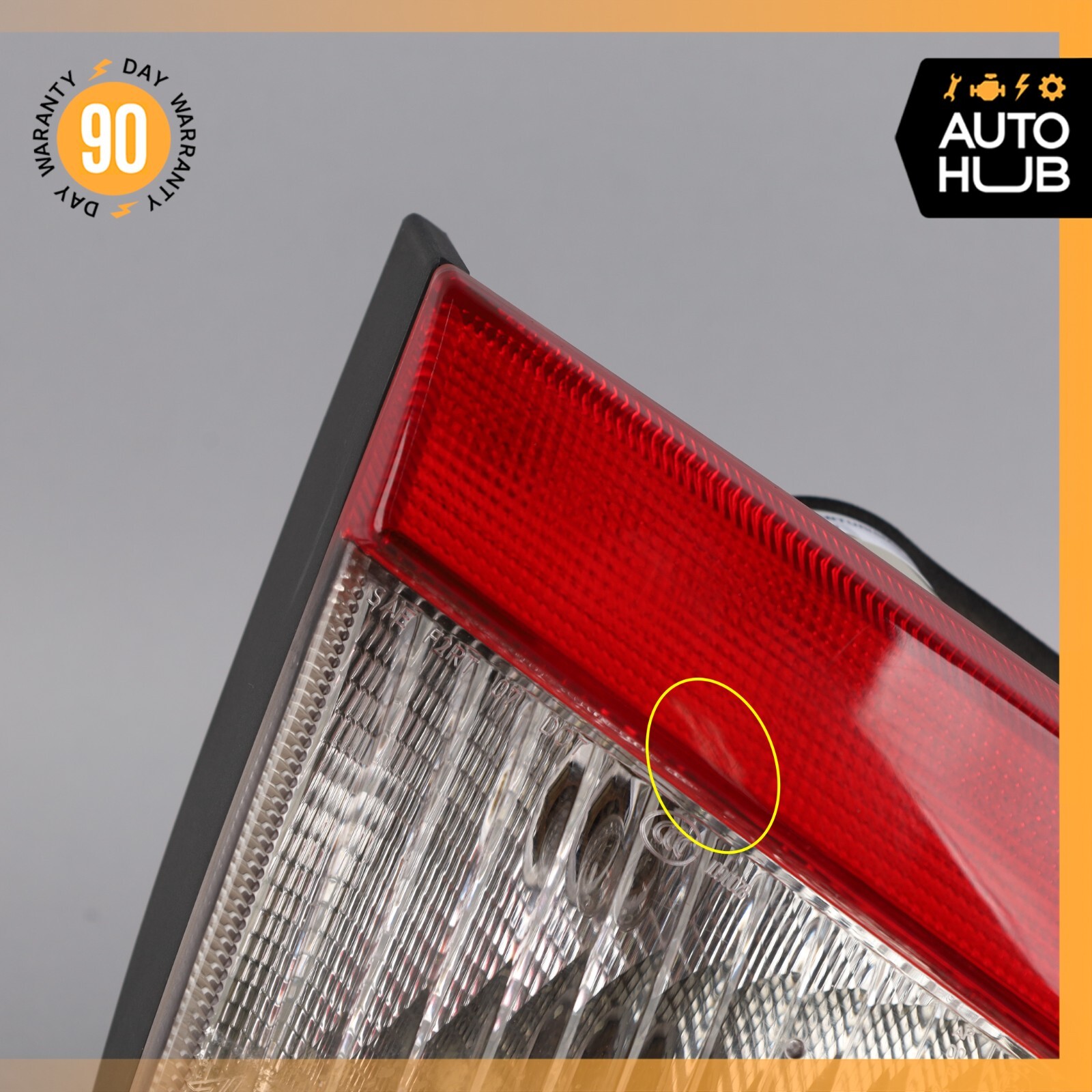 08-12 Maserati GranTurismo S M145 Left Driver Side Inner Tail Light Lamp OEM