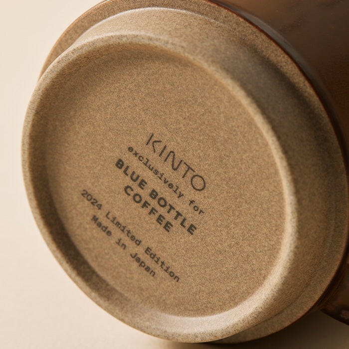 Blue Bottle Coffee × KINTO Ceramic Mug Camel φ3.26'×H2.55 Blue Bottle Coffee × KINTO Ceramic Mug Camel φ3.26'×H2.55