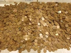 Bag ☆2500☆ Mixed  Lincoln Wheat Cents☆ with lots of  Mints #39