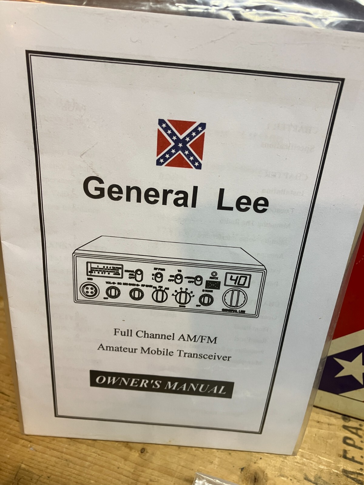 Vintage General Lee CB Radio eBay