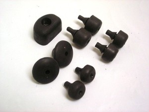 Details About 1948 1952 Ford Pickup Truck F1 Rubber Hood Bumper Kit 9 Piece Set 7c 16761 S