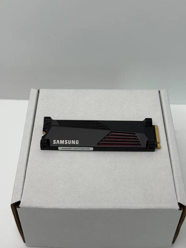 Samsung 990 PRO 1TB M.2 NVMe SSD With Heatsink MZ-V9P1T0 NEW