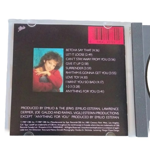 Gloria Estefan: Let it Loose, Miami Sounds Machine CD (1987) - Picture 6 of 8