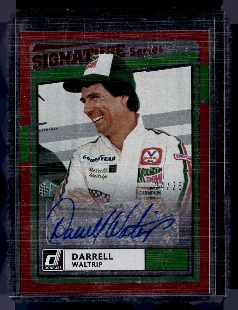 Darrell Waltrip 2021 Donruss NASCAR #SS-DW Signatures Series - Red /99