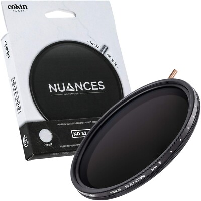 Cokin NUANCES Filter variable neutrale Dichte 32-1000 (5-10 Blendenstufen) 58 mm