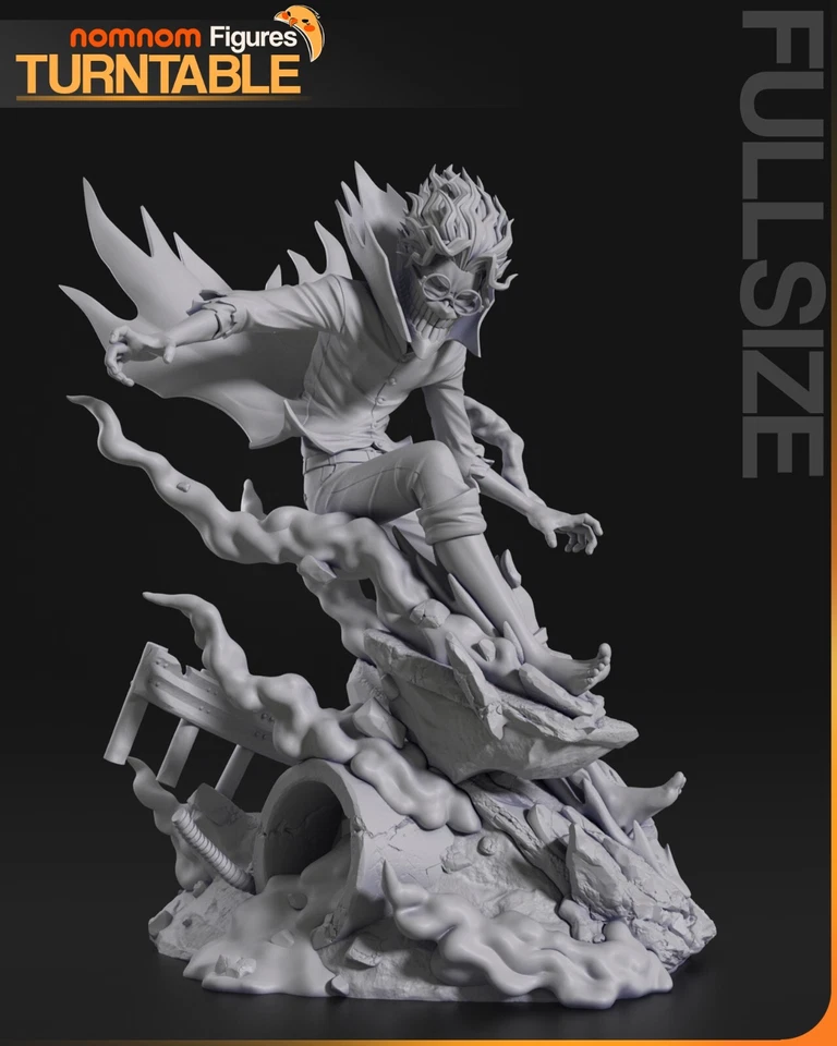 Turbo Okarun Dandadan Modello in resina Figurino da Assemblare e dipingere - Immagine 2 di 4