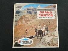 Sawyer's View-Master A362 GRAND CANYON NORTH RIM Arizona Circa 1962 Pressing