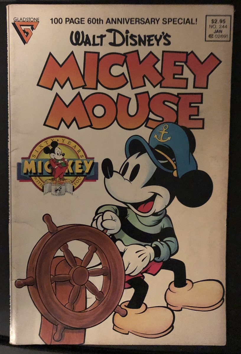 Walt Disney's Mickey Mouse #244 (January 1989, 100-Page 60th