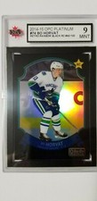 Bo Horvat 2014-15 OPC Platinum  Black Rainbow Retro Rookie Hockey Card #92/100! 