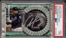 2023 Five Star Francisco Alvarez Silver Signature Auto Aqua /30 PSA 9 RC Rookie