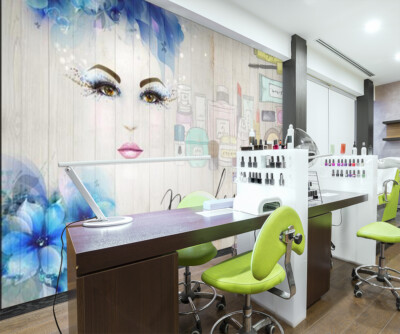 3D Cosmetics Girl 17130NA Wallpaper Wall Murals Removable Wallpaper Fay
