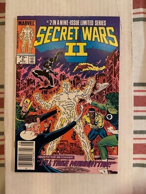 Secret Wars II #2 Comic Book  1st App Hate-Monger