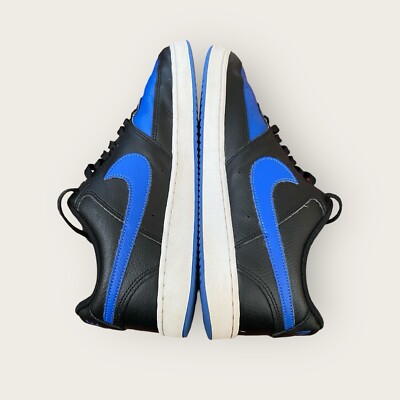 Nike Court Vision Low Black Game Royal Mens SZ 10 Black Blue  display picture 2